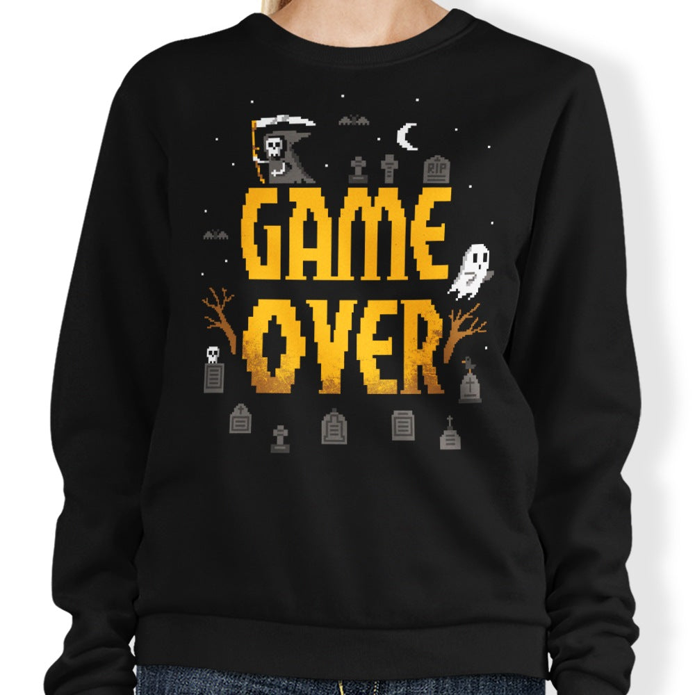 Game Over - Adult & Kids T-Shirts, Sweatshirts & Hoodies apparel design preview 1