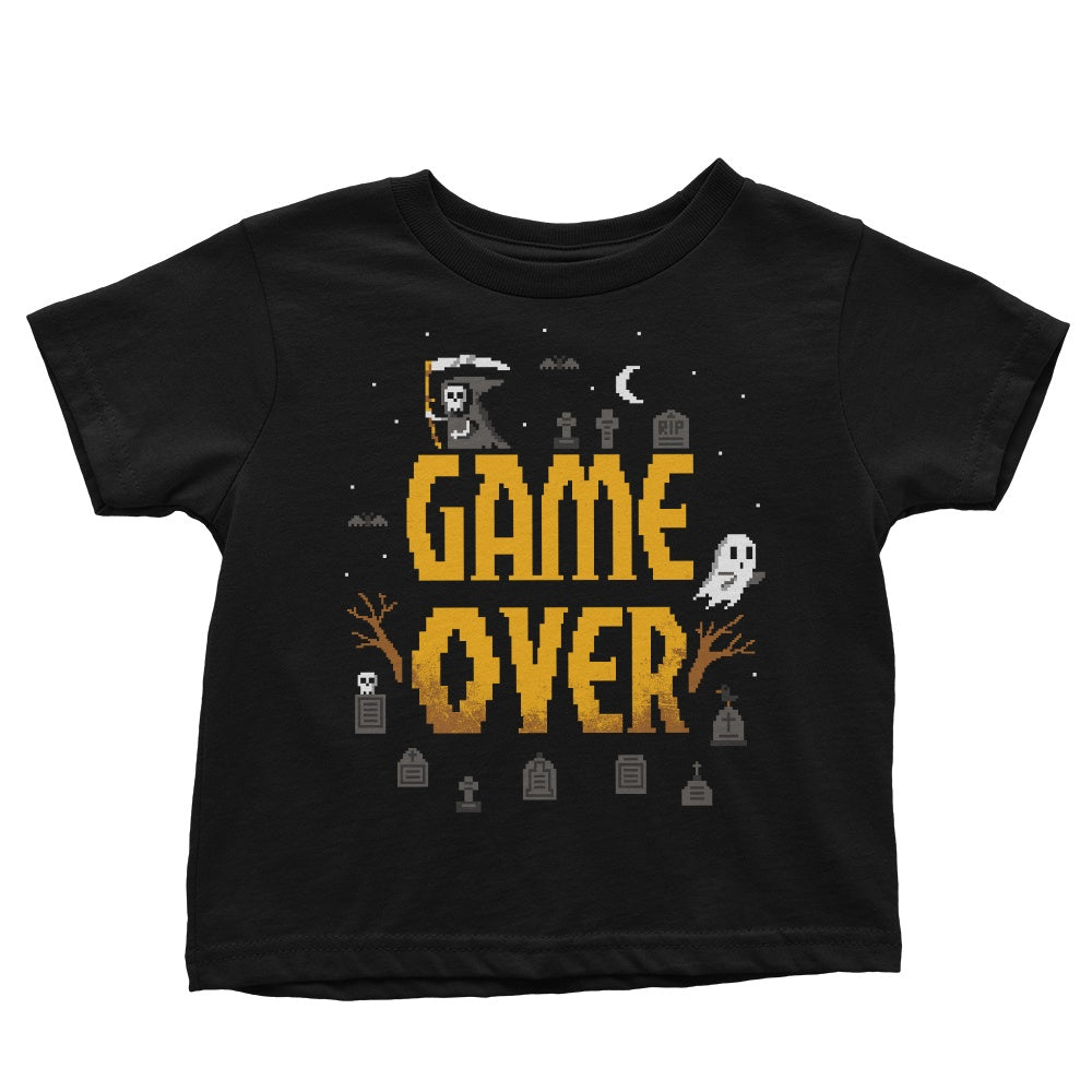 Game Over Youth Apparel - Adult & Kids T-Shirts, Sweatshirts & Hoodies apparel design preview 2