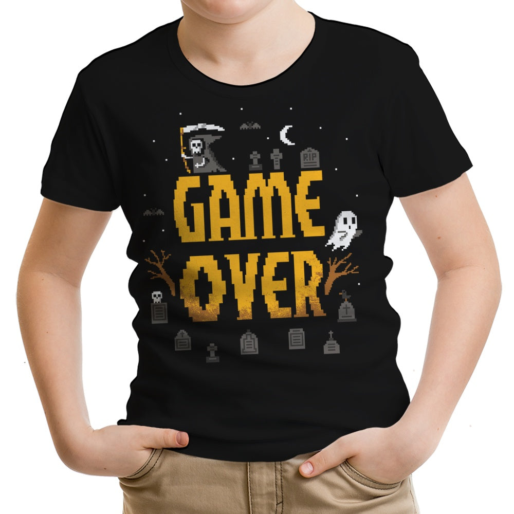 Game Over Youth Apparel - Adult & Kids T-Shirts, Sweatshirts & Hoodies apparel design preview 1
