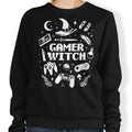 Gamer Witch - Adult & Kids T-Shirts, Sweatshirts & Hoodies apparel design preview 1