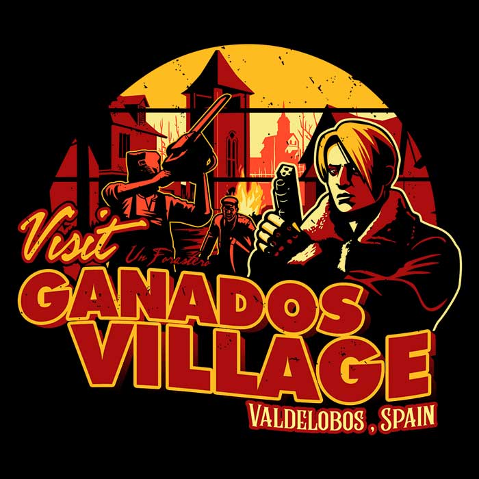 Ganados Village Coasters - Adult & Kids T-Shirts, Sweatshirts & Hoodies apparel design preview 1