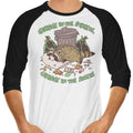 Garbage in the Sheets 3/4 Sleeve Raglan - Adult & Kids T-Shirts, Sweatshirts & Hoodies apparel design preview 1