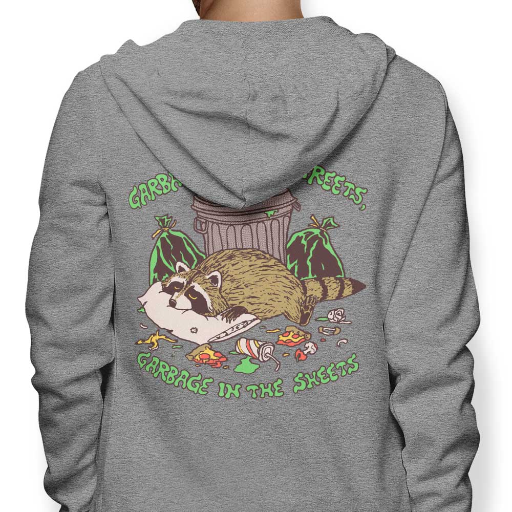 Garbage in the Sheets - Adult & Kids T-Shirts, Sweatshirts & Hoodies apparel design preview 1