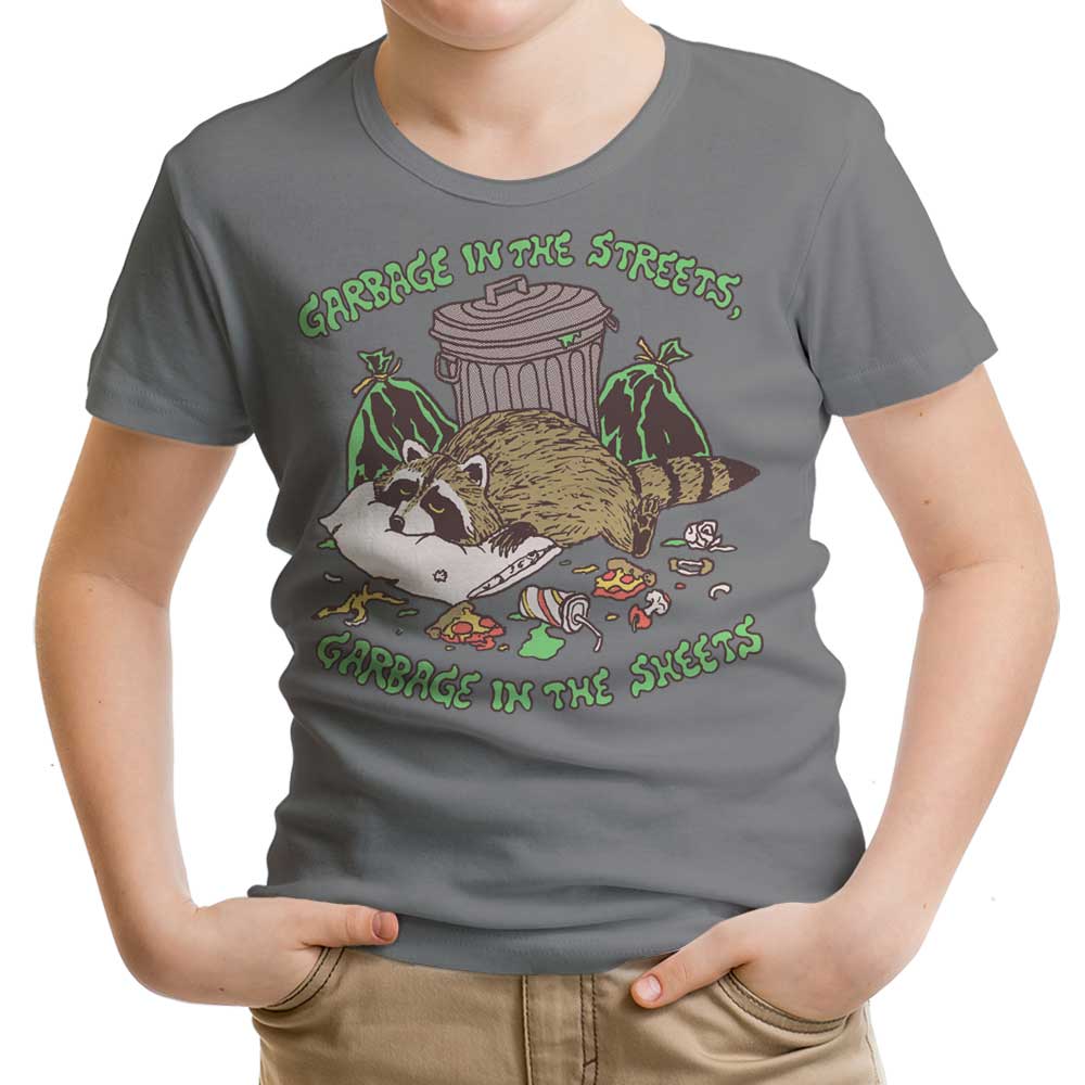 Garbage in the Sheets Youth Apparel - Adult & Kids T-Shirts, Sweatshirts & Hoodies apparel design preview 1