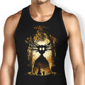 Garden Silhouette Tank Top - Adult & Kids T-Shirts, Sweatshirts & Hoodies apparel design preview 1
