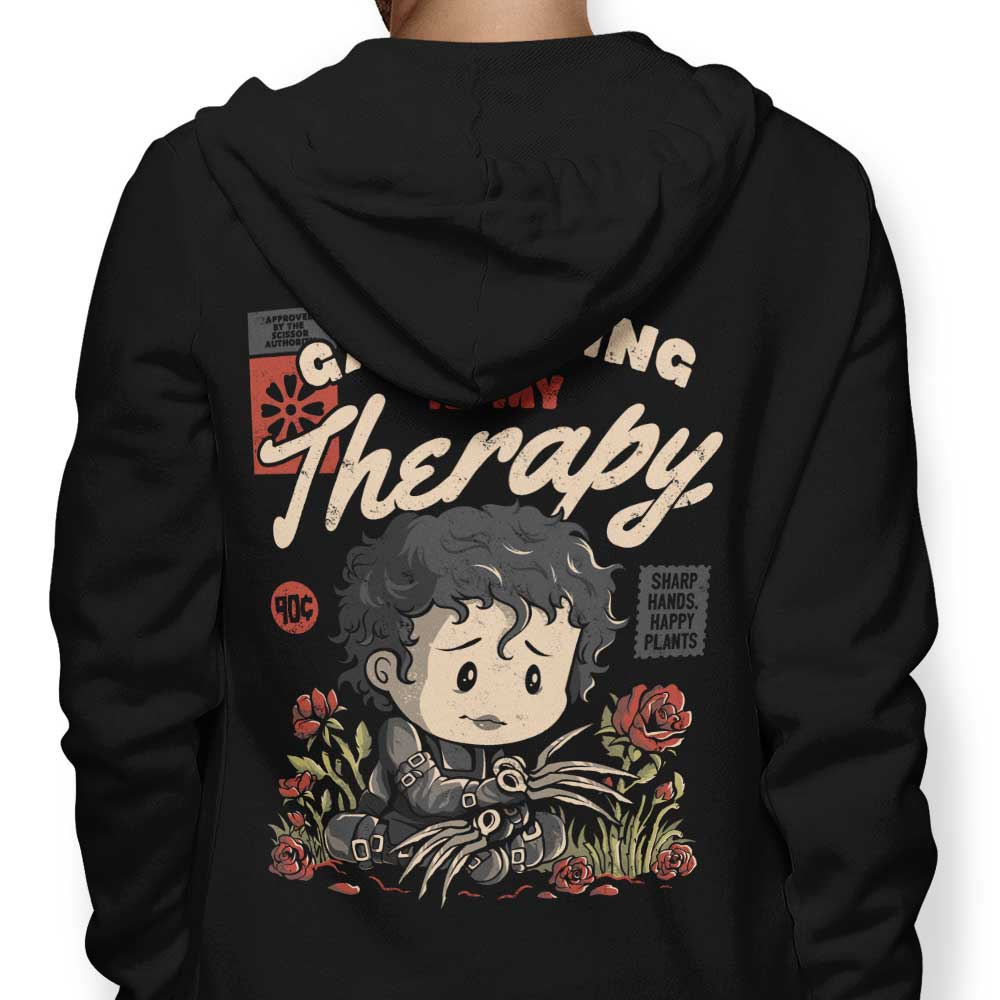 Gardening is My Therapy - Adult & Kids T-Shirts, Sweatshirts & Hoodies apparel design preview 1