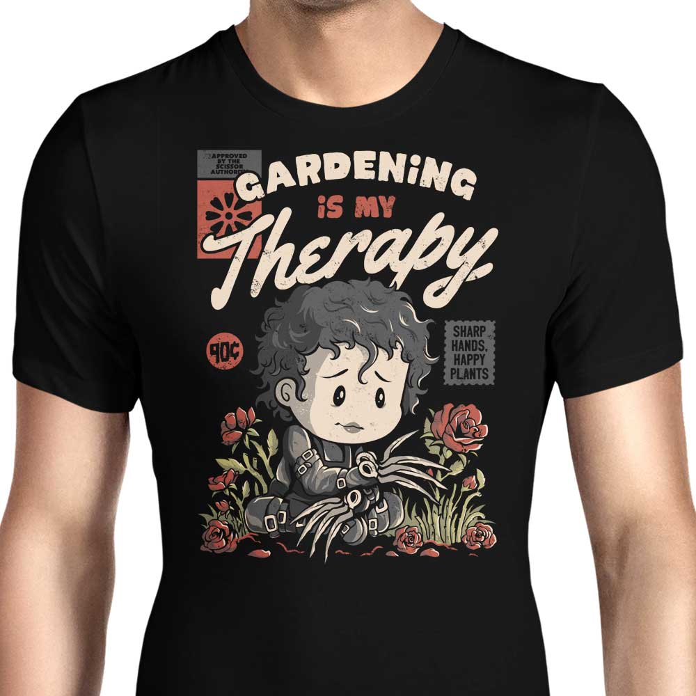Gardening is My Therapy Men's Apparel - Adult & Kids T-Shirts, Sweatshirts & Hoodies apparel design preview 1