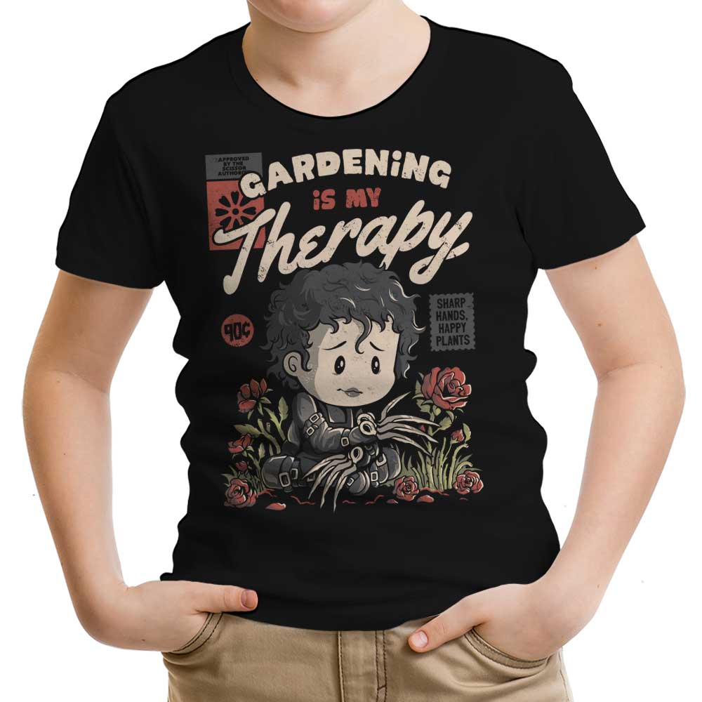 Gardening is My Therapy Youth Apparel - Adult & Kids T-Shirts, Sweatshirts & Hoodies apparel design preview 1