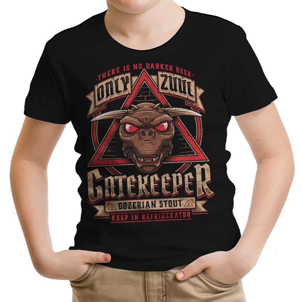Gatekeeper Gozerian Stout Youth Apparel - Adult & Kids T-Shirts, Sweatshirts & Hoodies apparel design preview 1