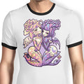 Gemini Ringer - Adult & Kids T-Shirts, Sweatshirts & Hoodies apparel design preview 1
