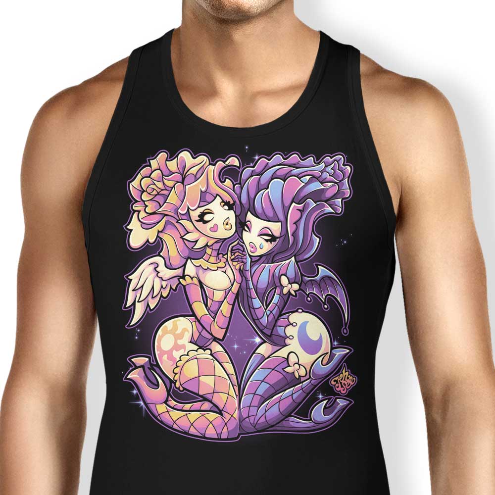 Gemini Tank Top - Adult & Kids T-Shirts, Sweatshirts & Hoodies apparel design preview 1