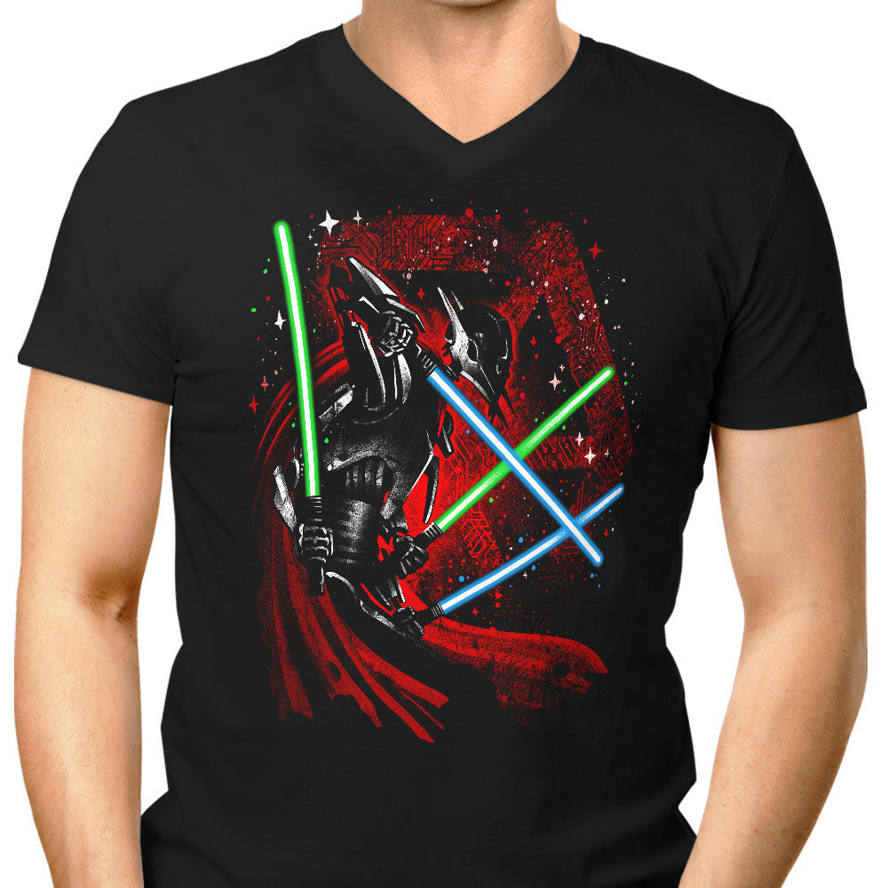 General Cyborg Men's V-Neck - Adult & Kids T-Shirts, Sweatshirts & Hoodies apparel design preview 1