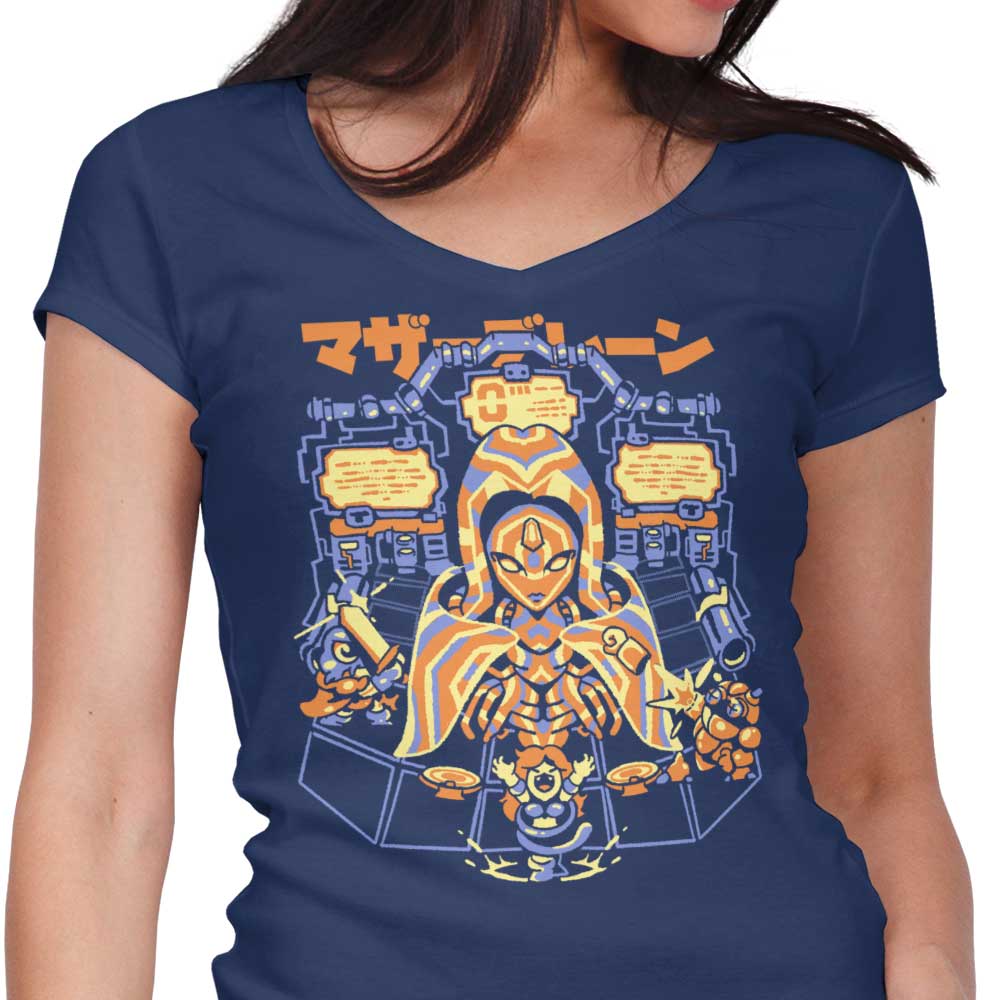Geno Dome Women's V-Neck - Adult & Kids T-Shirts, Sweatshirts & Hoodies apparel design preview 1