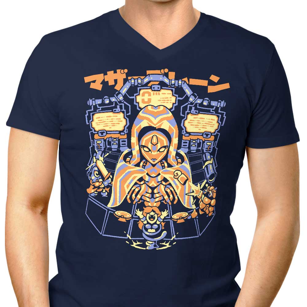 Geno Dome Men's V-Neck - Adult & Kids T-Shirts, Sweatshirts & Hoodies apparel design preview 1
