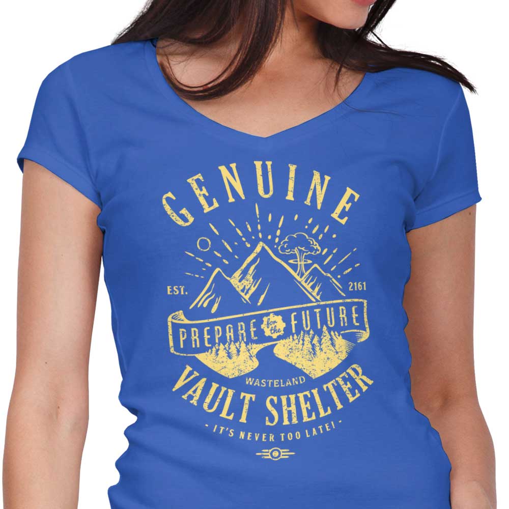 Genuine Vault Women's V-Neck - Adult & Kids T-Shirts, Sweatshirts & Hoodies apparel design preview 1