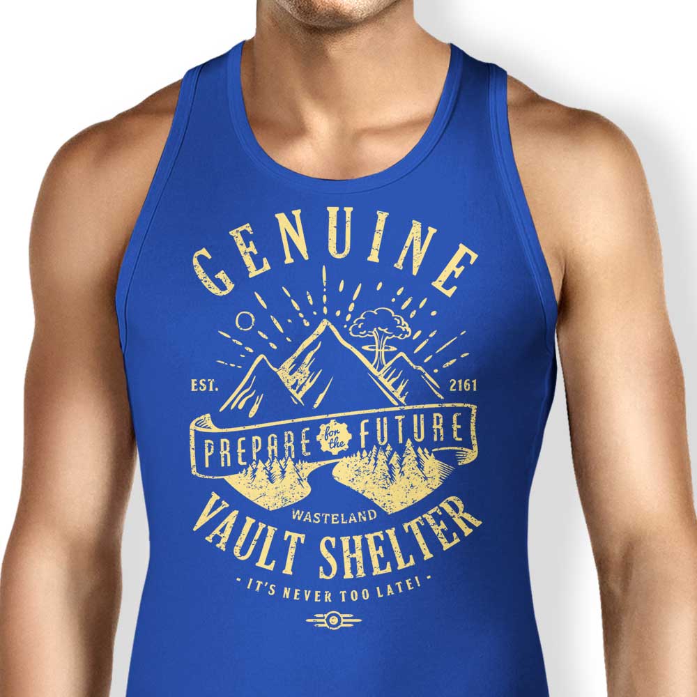 Genuine Vault Tank Top - Adult & Kids T-Shirts, Sweatshirts & Hoodies apparel design preview 1