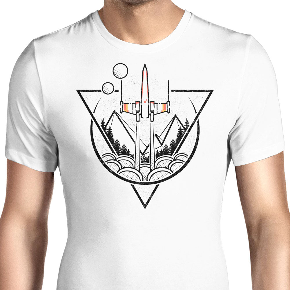 Geometric Wars Men's Apparel - Adult & Kids T-Shirts, Sweatshirts & Hoodies apparel design preview 1
