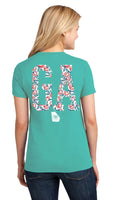Sassy Frass Georgia Peach State Comfort Colors - Adult & Kids T-Shirts, Sweatshirts & Hoodies apparel design preview 1