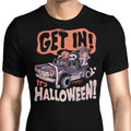 Get In! It's Halloween Men's Apparel - Adult & Kids T-Shirts, Sweatshirts & Hoodies apparel design preview 1