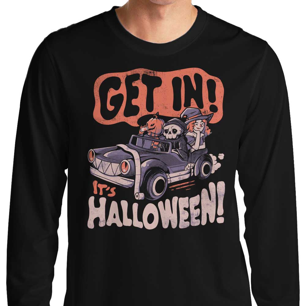 Get In! It's Halloween - Adult & Kids T-Shirts, Sweatshirts & Hoodies apparel design preview 1