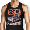 Get In! It's Halloween Tank Top - Adult & Kids T-Shirts, Sweatshirts & Hoodies apparel design preview 1