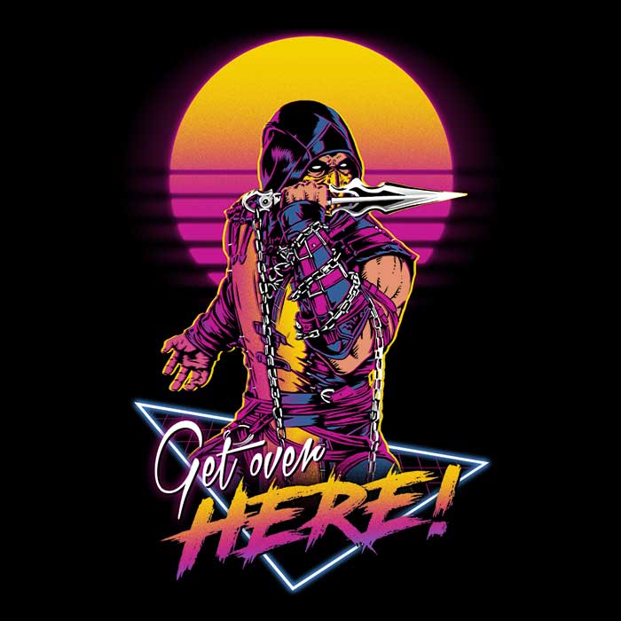 Get Over Here Men's Apparel - Adult & Kids T-Shirts, Sweatshirts & Hoodies apparel design preview 2