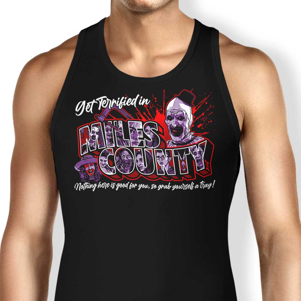 Get Terrified Tank Top - Adult & Kids T-Shirts, Sweatshirts & Hoodies apparel design preview 1