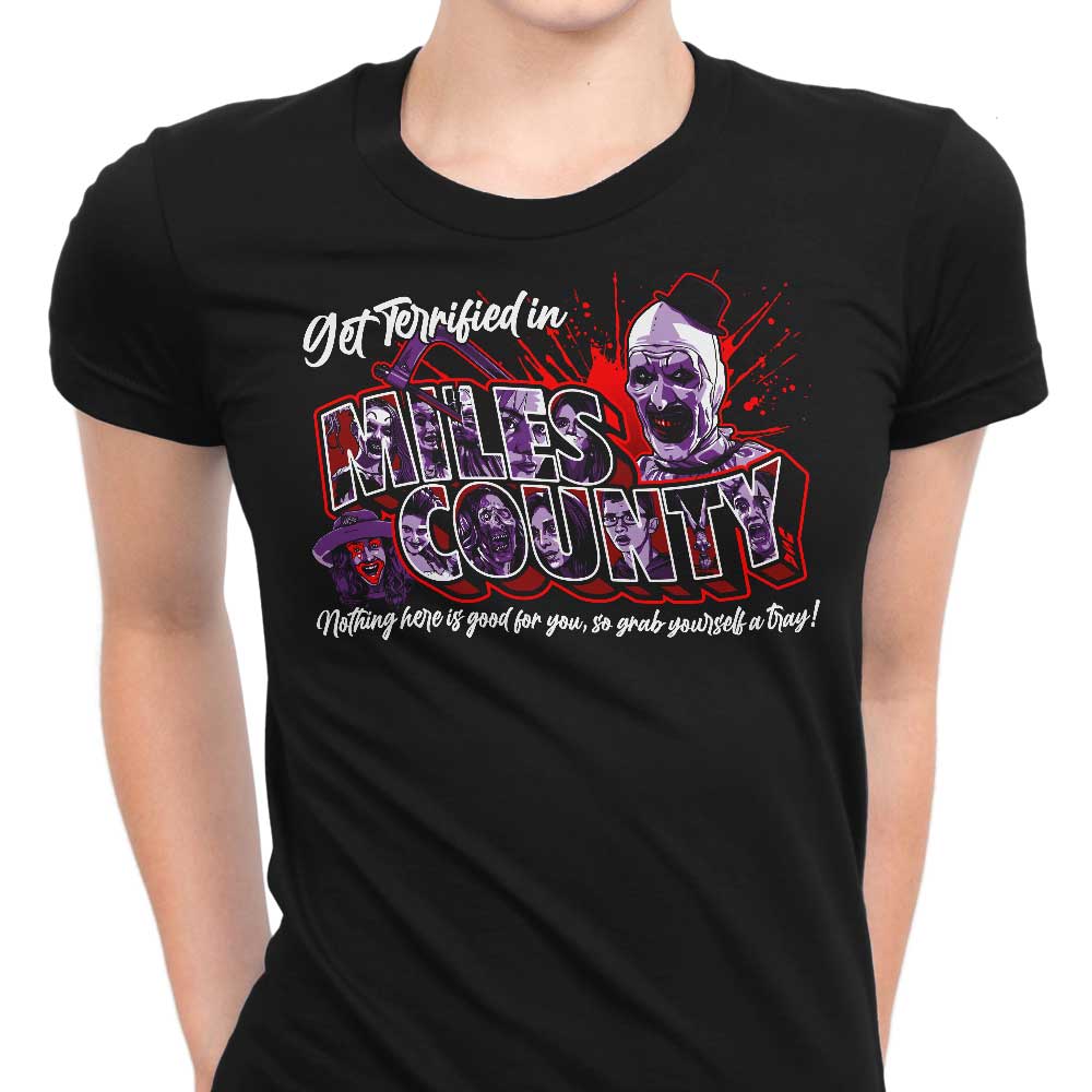 Get Terrified Women's Apparel - Adult & Kids T-Shirts, Sweatshirts & Hoodies apparel design preview 1