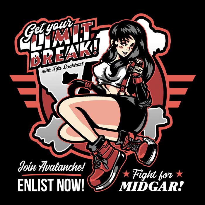 Get Your Limit Break Men's Apparel - Adult & Kids T-Shirts, Sweatshirts & Hoodies apparel design preview 2
