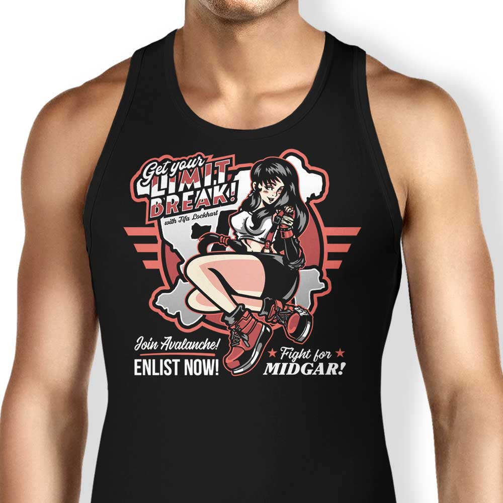Get Your Limit Break Tank Top - Adult & Kids T-Shirts, Sweatshirts & Hoodies apparel design preview 1