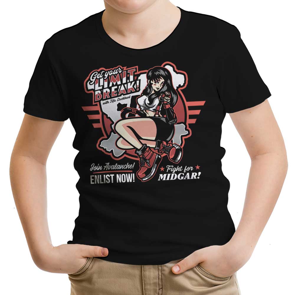 Get Your Limit Break Youth Apparel - Adult & Kids T-Shirts, Sweatshirts & Hoodies apparel design preview 1