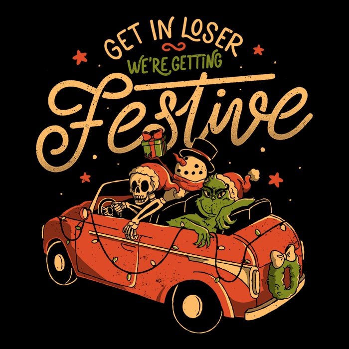 Getting Festive Men's Apparel - Adult & Kids T-Shirts, Sweatshirts & Hoodies apparel design preview 2