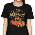 Getting Festive Women's Apparel - Adult & Kids T-Shirts, Sweatshirts & Hoodies apparel design preview 1