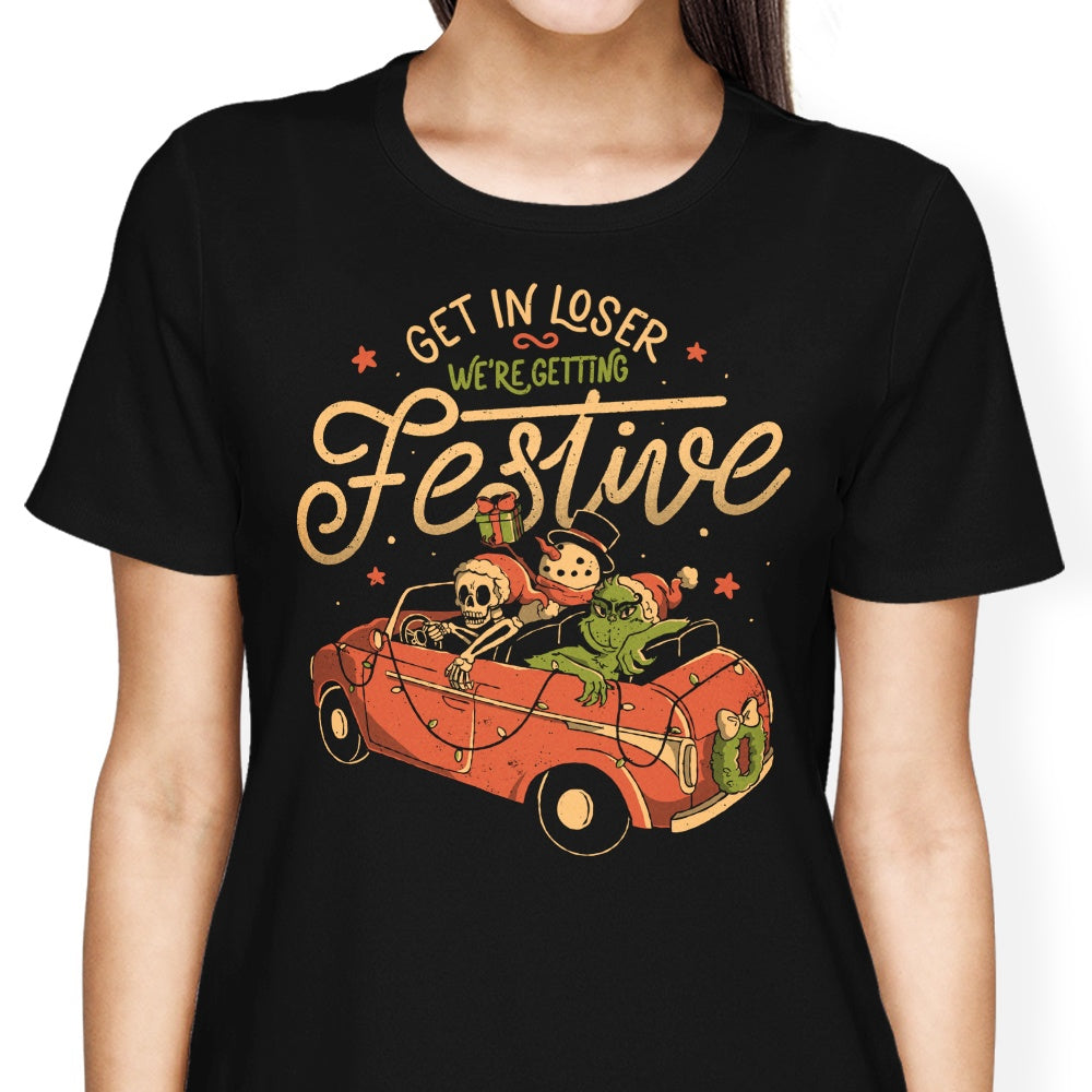 Getting Festive Women's Apparel - Adult & Kids T-Shirts, Sweatshirts & Hoodies apparel design preview 1
