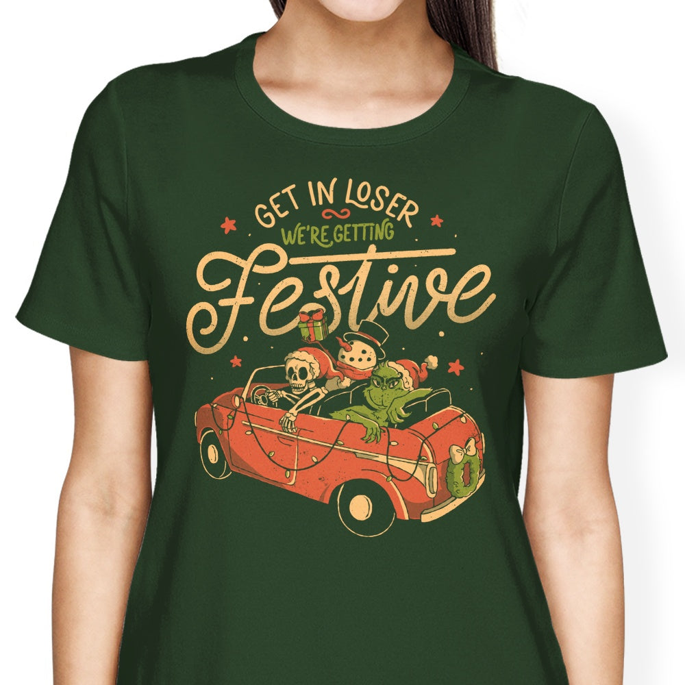 Getting Festive Women's Apparel - Adult & Kids T-Shirts, Sweatshirts & Hoodies apparel design preview 2