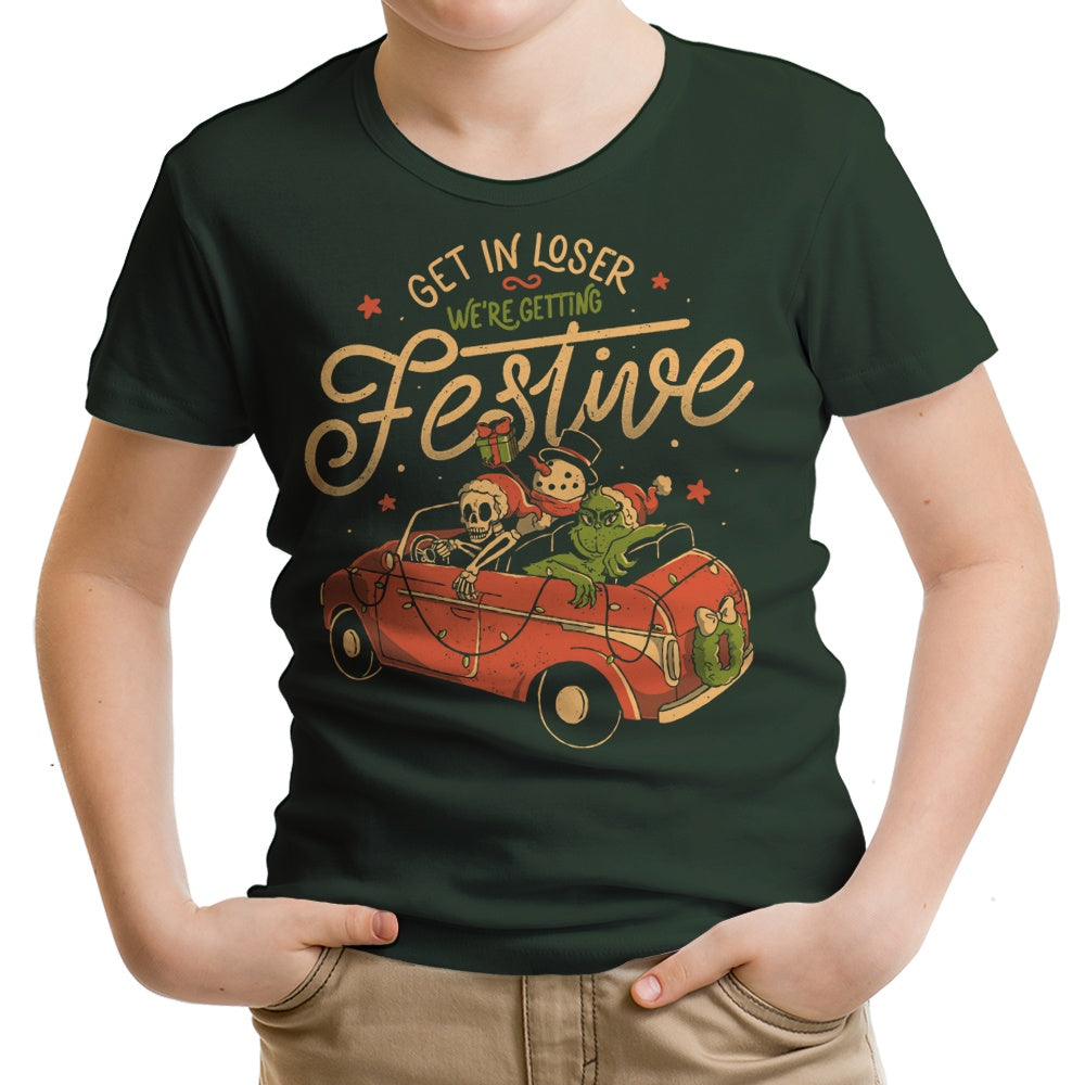 Getting Festive Youth Apparel - Adult & Kids T-Shirts, Sweatshirts & Hoodies apparel design preview 2