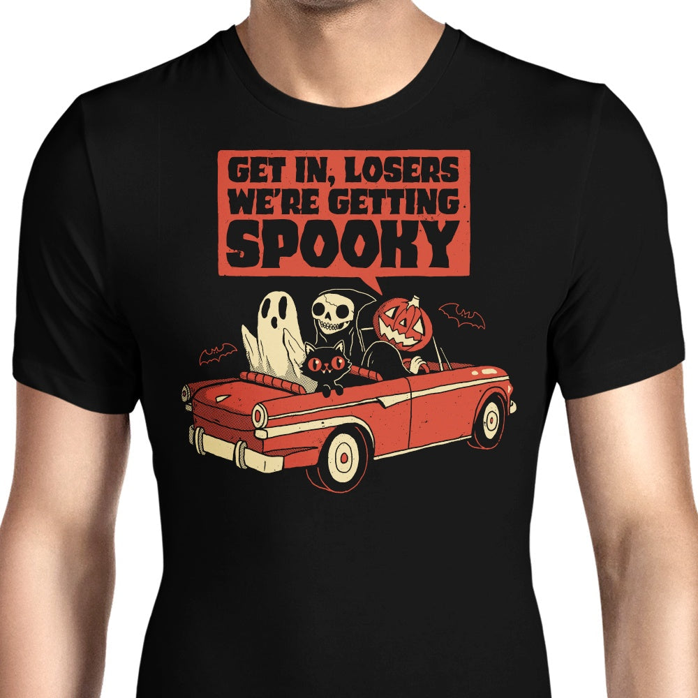 Getting Spooky Men's Apparel - Adult & Kids T-Shirts, Sweatshirts & Hoodies apparel design preview 1
