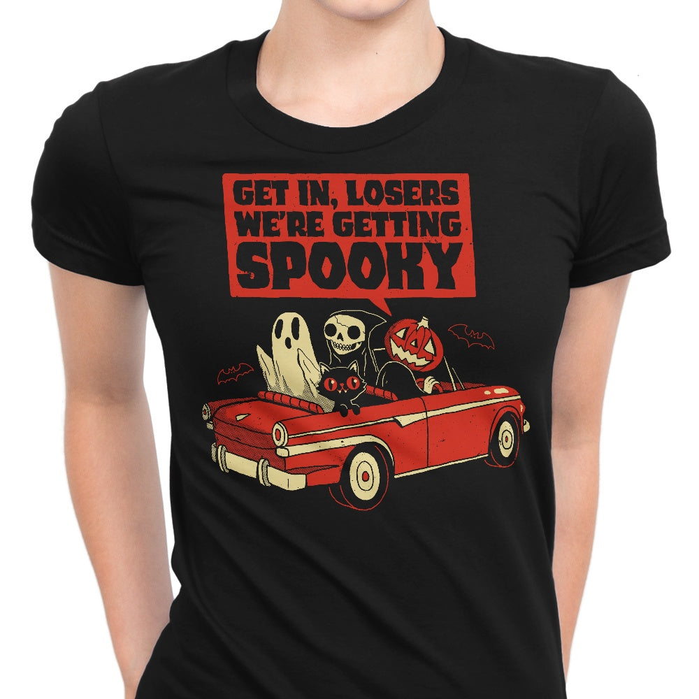 Getting Spooky Women's Apparel - Adult & Kids T-Shirts, Sweatshirts & Hoodies apparel design preview 1