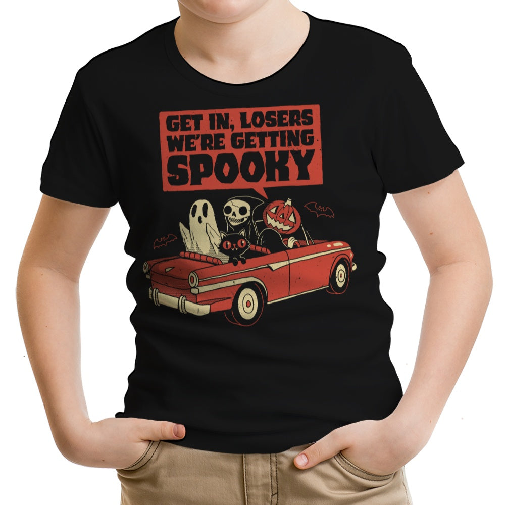 Getting Spooky Youth Apparel - Adult & Kids T-Shirts, Sweatshirts & Hoodies apparel design preview 1
