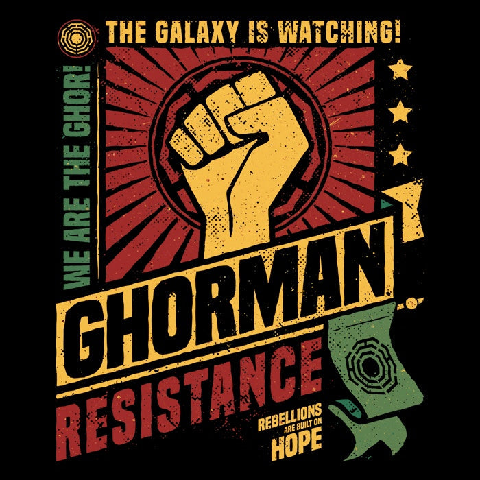 Ghorman Resistance Men's Apparel - Adult & Kids T-Shirts, Sweatshirts & Hoodies apparel design preview 2