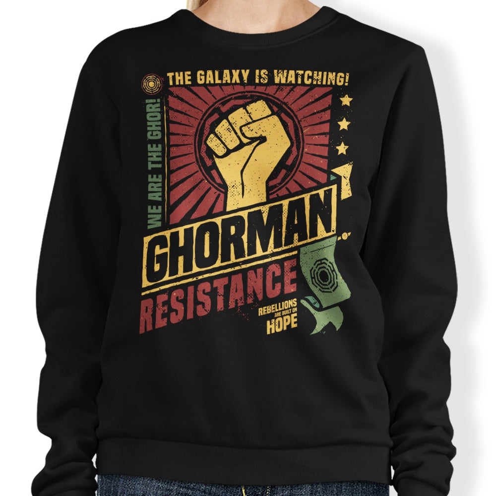 Ghorman Resistance - Adult & Kids T-Shirts, Sweatshirts & Hoodies apparel design preview 1