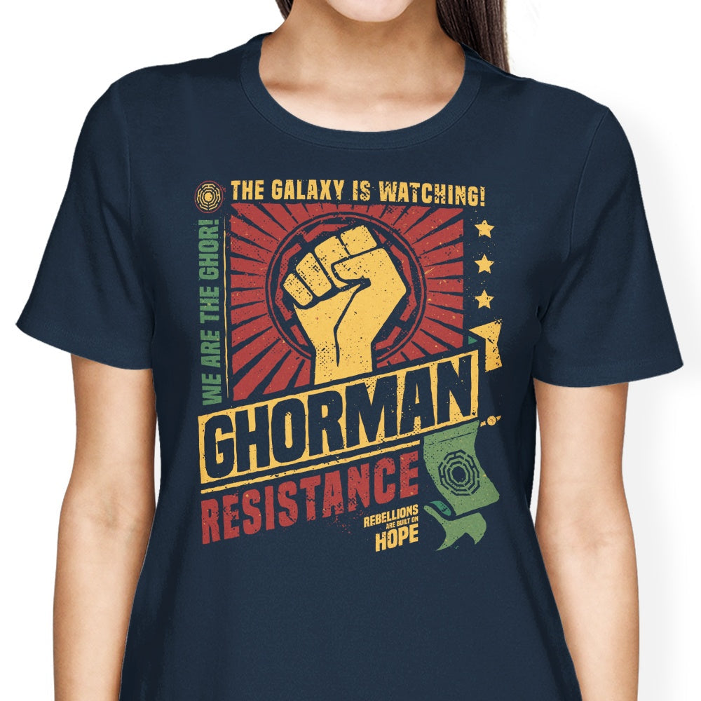 Ghorman Resistance Women's Apparel - Adult & Kids T-Shirts, Sweatshirts & Hoodies apparel design preview 2