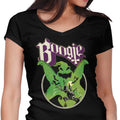 Ghost Boogie Women's V-Neck - Adult & Kids T-Shirts, Sweatshirts & Hoodies apparel design preview 1