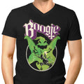 Ghost Boogie Men's V-Neck - Adult & Kids T-Shirts, Sweatshirts & Hoodies apparel design preview 1