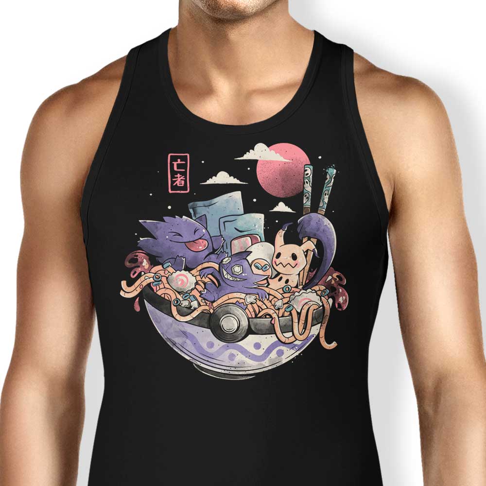 Ghost Bowl Tank Top - Adult & Kids T-Shirts, Sweatshirts & Hoodies apparel design preview 1