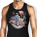 Ghost Bowl Tank Top - Adult & Kids T-Shirts, Sweatshirts & Hoodies apparel design preview 1