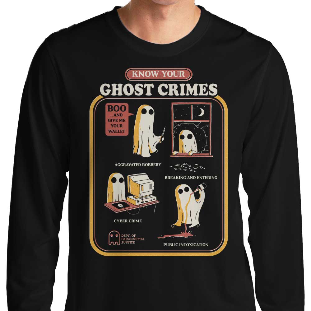 Ghost Crimes - Adult & Kids T-Shirts, Sweatshirts & Hoodies apparel design preview 1