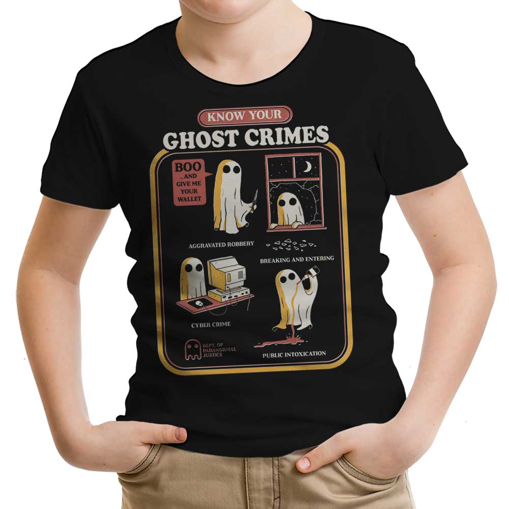 Ghost Crimes Youth Apparel - Adult & Kids T-Shirts, Sweatshirts & Hoodies apparel design preview 1