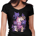 Ghost Game Women's V-Neck - Adult & Kids T-Shirts, Sweatshirts & Hoodies apparel design preview 1