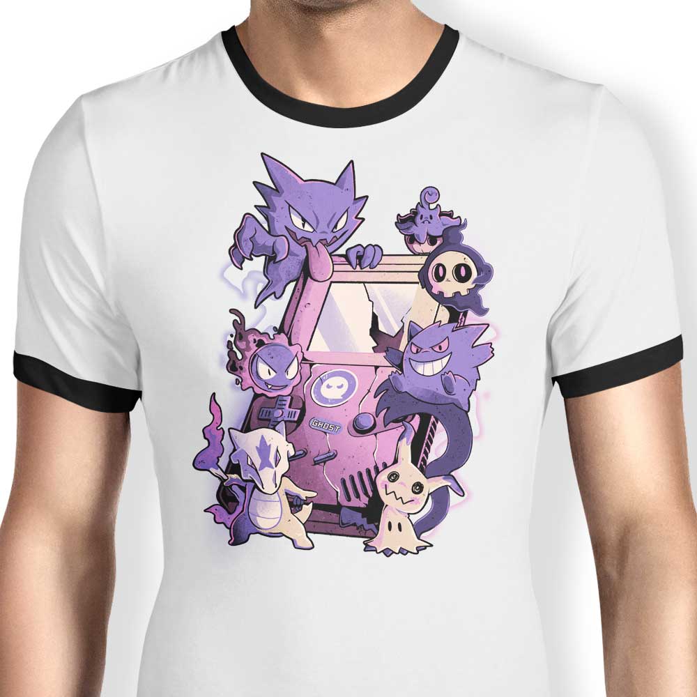 Ghost Game Ringer - Adult & Kids T-Shirts, Sweatshirts & Hoodies apparel design preview 1
